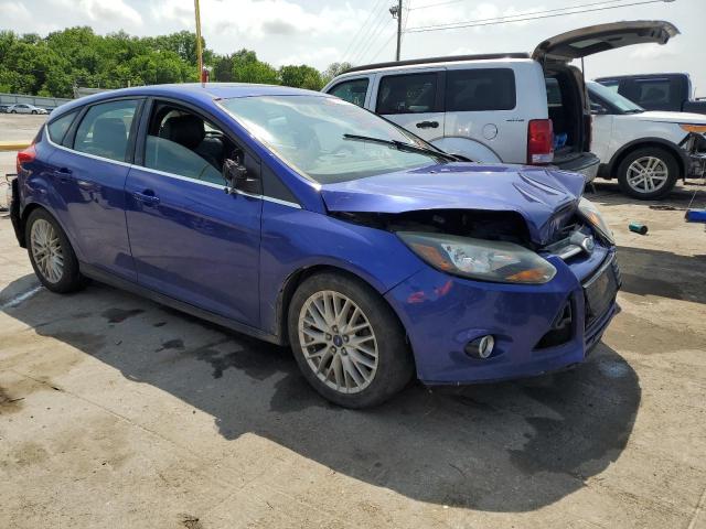 1FADP3N25EL320077 - 2014 FORD FOCUS TITANIUM BLUE photo 4