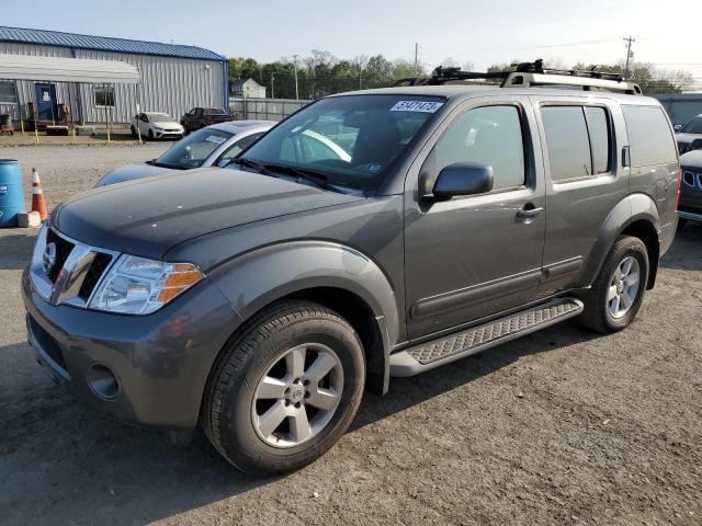 5N1AR18B18C664531 - 2008 NISSAN PATHFINDER S GRAY photo 1