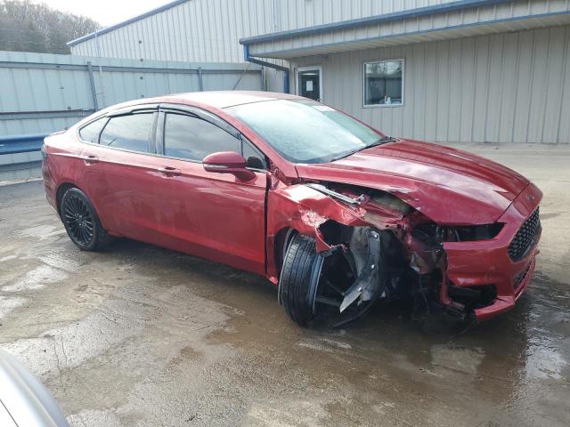 3FA6P0K9XGR308780 - 2016 FORD FUSION TITANIUM RED photo 4