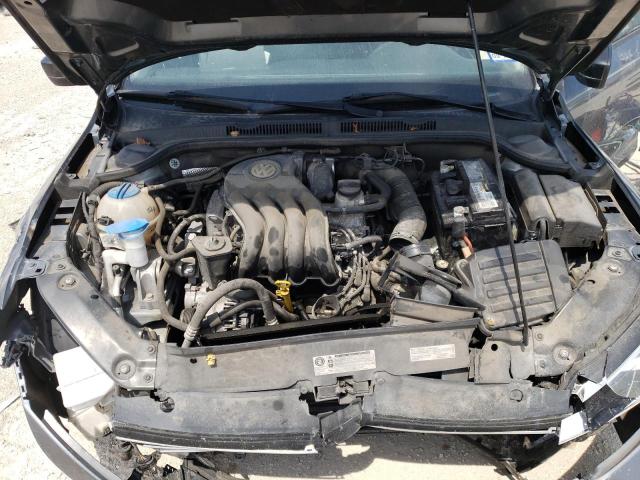 3VW2K7AJ5FM284179 - 2015 VOLKSWAGEN JETTA BASE رمادي صورة 11
