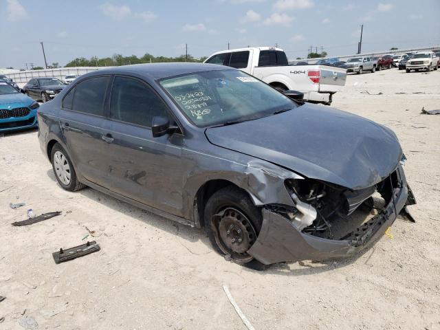 3VW2K7AJ5FM284179 - 2015 VOLKSWAGEN JETTA BASE رمادي صورة 4