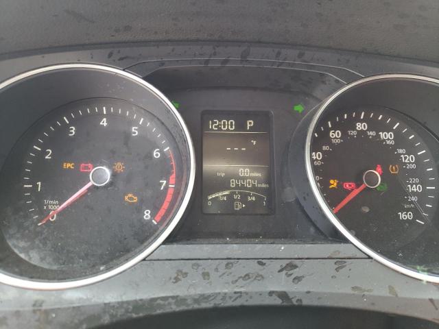 3VW2K7AJ5FM284179 - 2015 VOLKSWAGEN JETTA BASE رمادي صورة 9