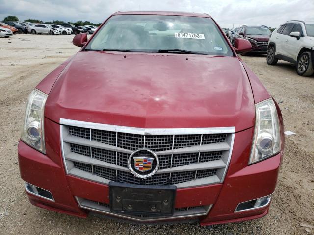 1G6DP5ED1B0122216 - 2011 CADILLAC CTS PREMIUM COLLECTION RED photo 5
