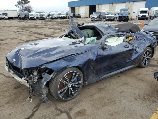 WBABC4C5XKBU96699 - 2019 BMW M850XI BLUE photo 1
