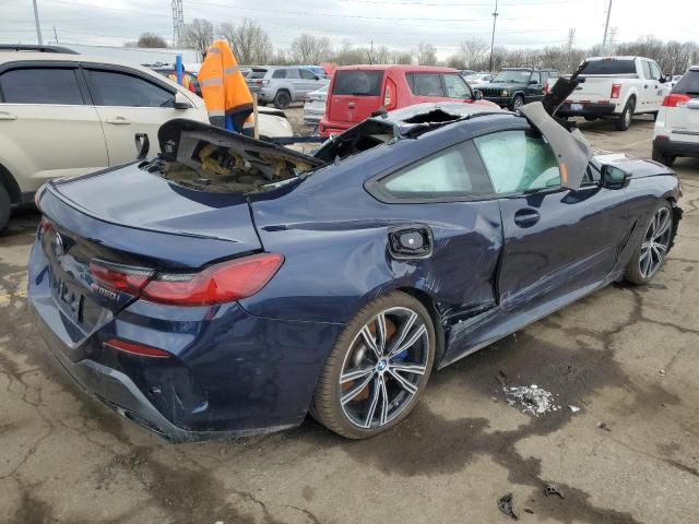 WBABC4C5XKBU96699 - 2019 BMW M850XI BLUE photo 3