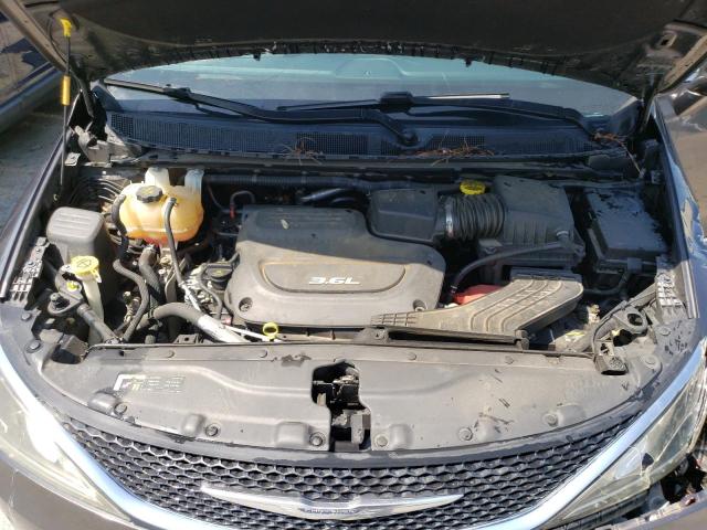 2C4RC1EG2HR530806 - 2017 CHRYSLER PACIFICA TOURING L PLUS GRAY photo 12