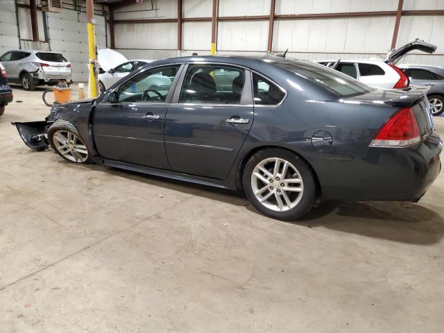 2G1WC5E36D1154877 - 2013 CHEVROLET IMPALA LTZ GRAY photo 2