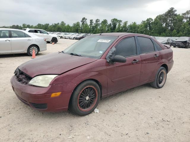 1FAFP34N26W203495 - 2006 FORD FOCUS ZX4 MAROON photo 1