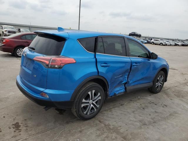 2T3ZFREV4HW405378 - 2017 TOYOTA RAV4 LE BLUE photo 3