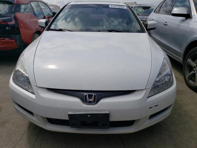 1HGCM82663A028659 - 2003 HONDA ACCORD EX WHITE photo 5