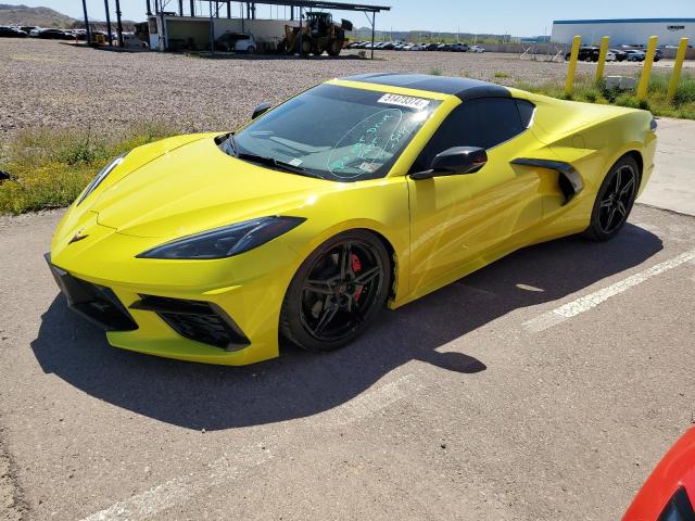 1G1YA2D45P5120830 - 2023 CHEVROLET CORVETTE STINGRAY 1LT YELLOW photo 1