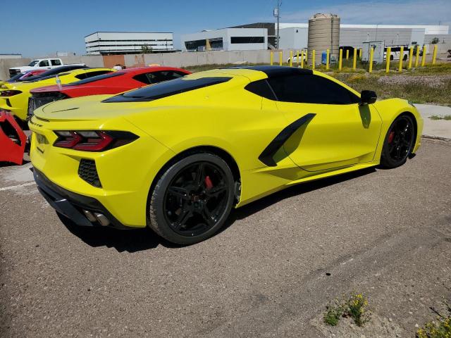 1G1YA2D45P5120830 - 2023 CHEVROLET CORVETTE STINGRAY 1LT YELLOW photo 3
