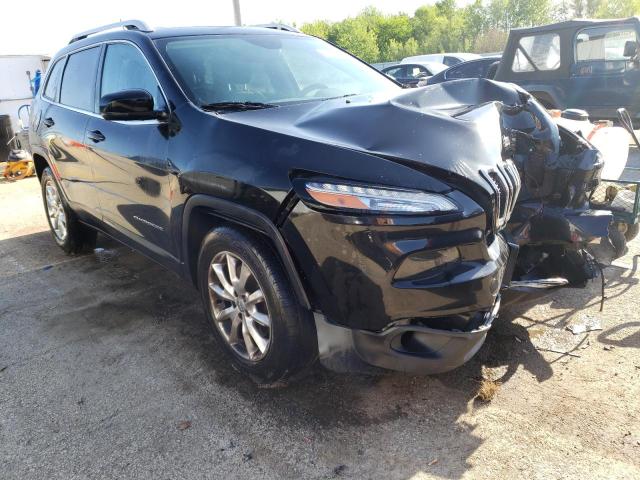 1C4PJMDS3EW182229 - 2014 JEEP CHEROKEE LIMITED BLACK photo 4