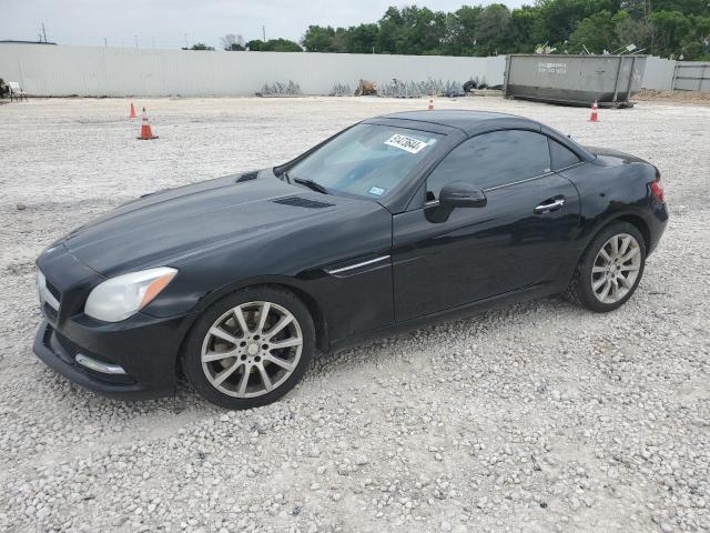 WDDPK3JA5GF123873 - 2016 MERCEDES-BENZ SLK 300 BLACK photo 1