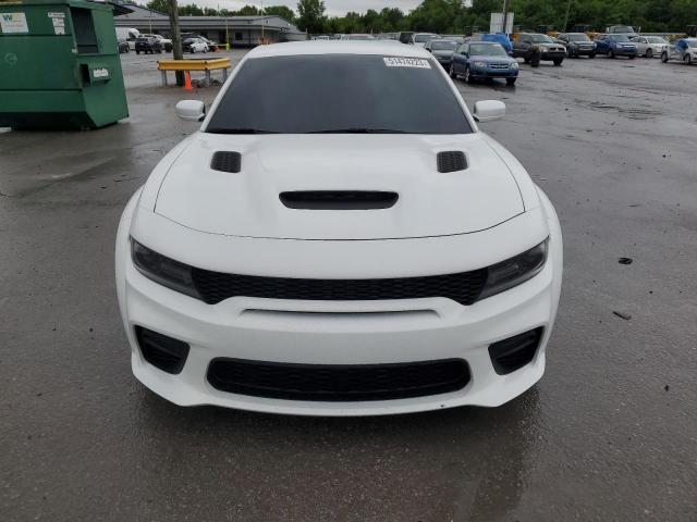 2C3CDXL96MH501128 - 2021 DODGE CHARGER SRT HELLCAT WHITE photo 5