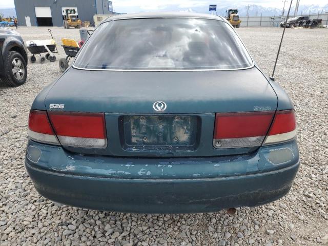 1YVGE22A2P5204601 - 1993 MAZDA 626 DX GREEN photo 6