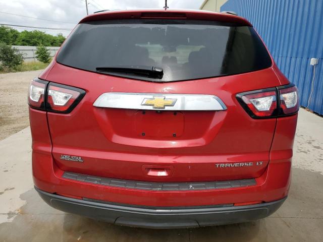 1GNKRGKD7DJ103088 - 2013 CHEVROLET TRAVERSE LT RED photo 6