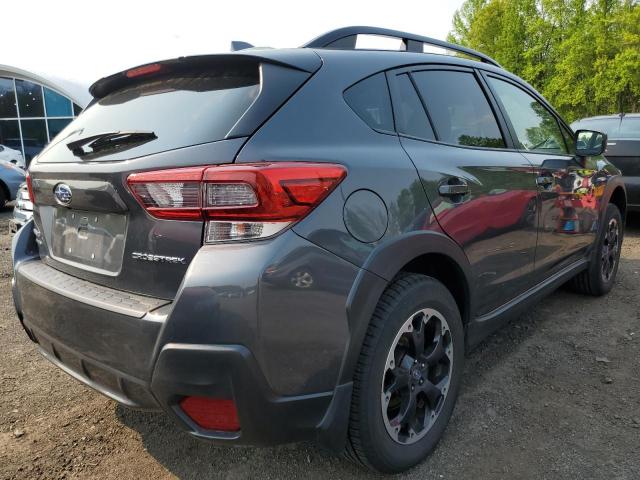 JF2GTAEC1M8273634 - 2021 SUBARU CROSSTREK PREMIUM GRAY photo 3