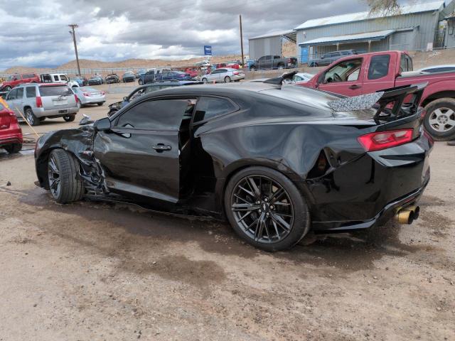 1G1FF1R76H0200187 - 2017 CHEVROLET CAMARO SS BLACK photo 2