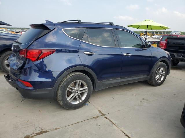 5XYZU3LB5JG507711 - 2018 HYUNDAI SANTA FE S BLUE photo 3