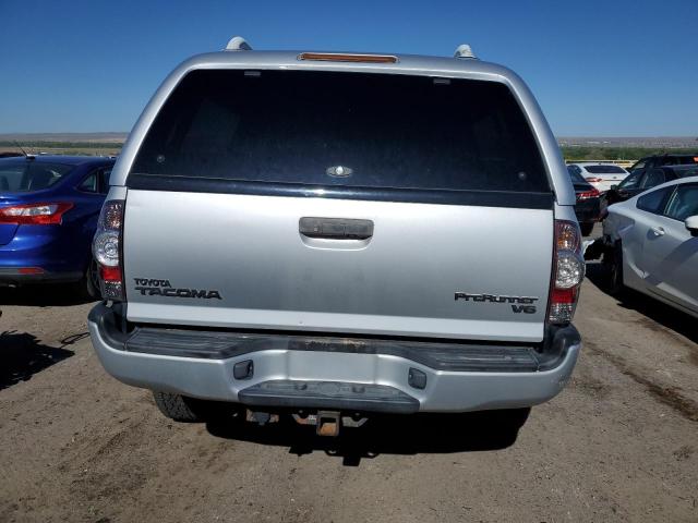 5TFJU4GN6DX047340 - 2013 TOYOTA TACOMA DOUBLE CAB PRERUNNER SILVER photo 6