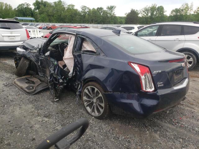 1G6AK1RS1H0143756 - 2017 CADILLAC ATS PREMIUM LUXURY BLUE photo 2