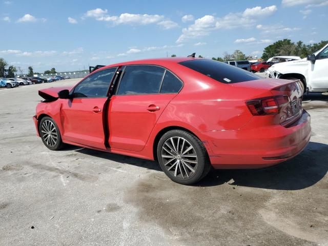 3VWD17AJ2GM337384 - 2016 VOLKSWAGEN JETTA SPORT RED photo 2