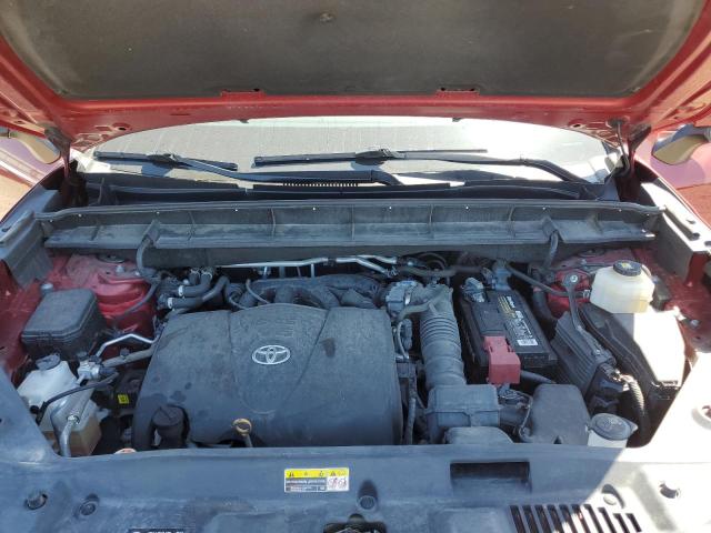 5TDGZRAHXNS099623 - 2022 TOYOTA HIGHLANDER XLE MAROON photo 12