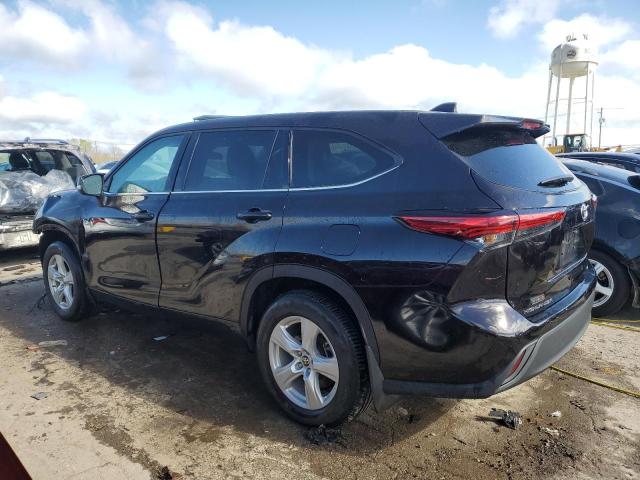 5TDCZRBH2MS124932 - 2021 TOYOTA HIGHLANDER L BLACK photo 2