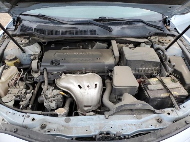 4T1BE46K07U532549 - 2007 TOYOTA CAMRY CE BLUE photo 11