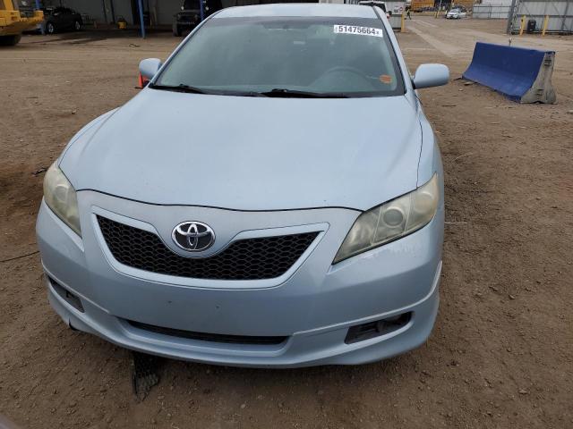 4T1BE46K07U532549 - 2007 TOYOTA CAMRY CE BLUE photo 5