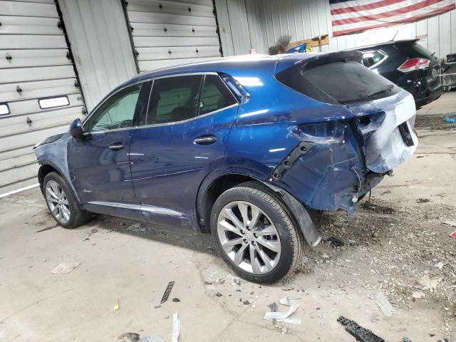 LRBFZSR49PD067909 - 2023 BUICK ENVISION AVENIR BLUE photo 2