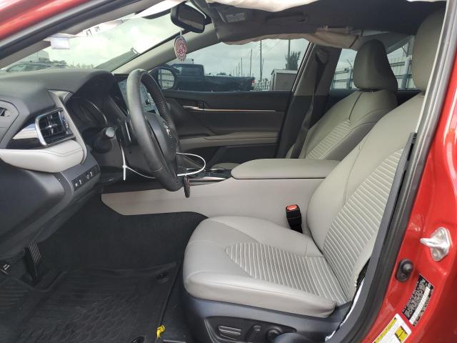 4T1T11AK2PU127539 - 2023 TOYOTA CAMRY SE NIGHT SHADE RED photo 7