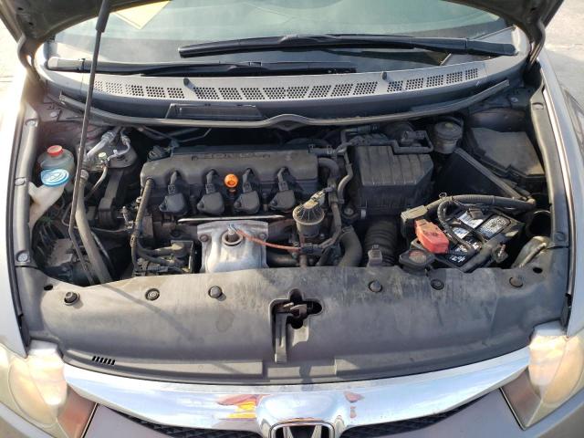 1HGFA16989L002076 - 2009 HONDA CIVIC EXL GRAY photo 11