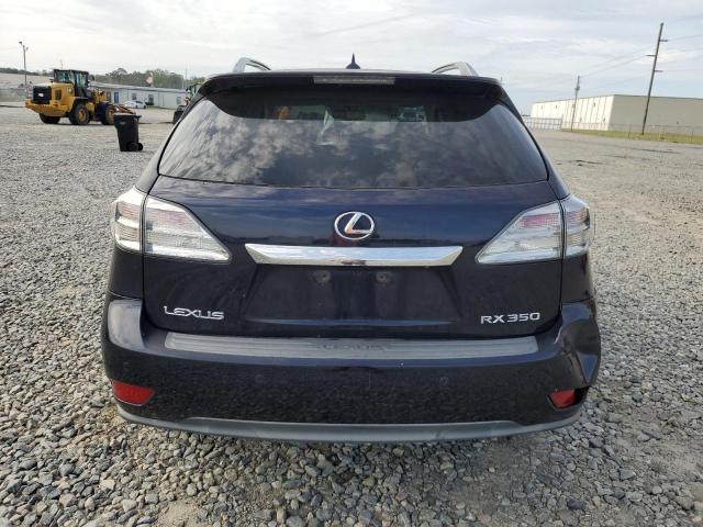 2T2ZK1BA1AC024307 - 2010 LEXUS RX 350 BLUE photo 6