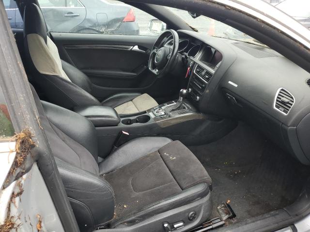 WAUCGAFR7DA015631 - 2013 AUDI S5 PREMIUM PLUS ვერცხლისფერი ფოტო 10