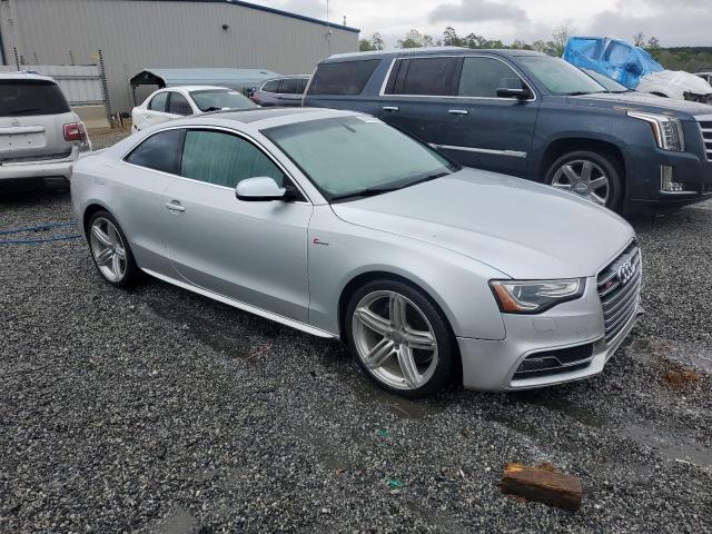 WAUCGAFR7DA015631 - 2013 AUDI S5 PREMIUM PLUS ვერცხლისფერი ფოტო 4
