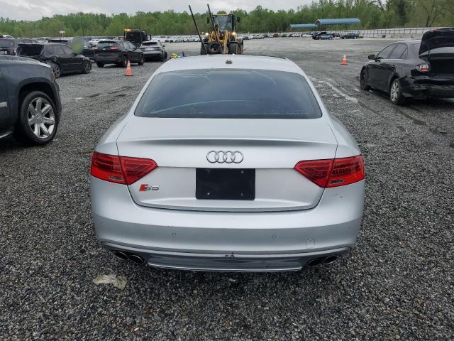 WAUCGAFR7DA015631 - 2013 AUDI S5 PREMIUM PLUS ვერცხლისფერი ფოტო 6
