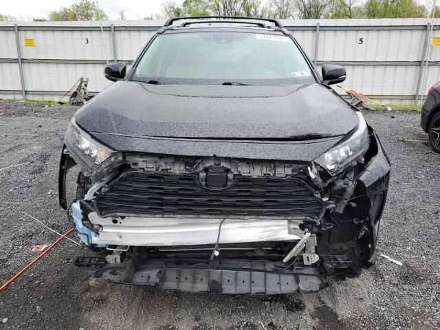 JTMG1RFV9KD507168 - 2019 TOYOTA RAV4 LE BLACK photo 5