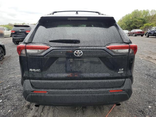 JTMG1RFV9KD507168 - 2019 TOYOTA RAV4 LE BLACK photo 6