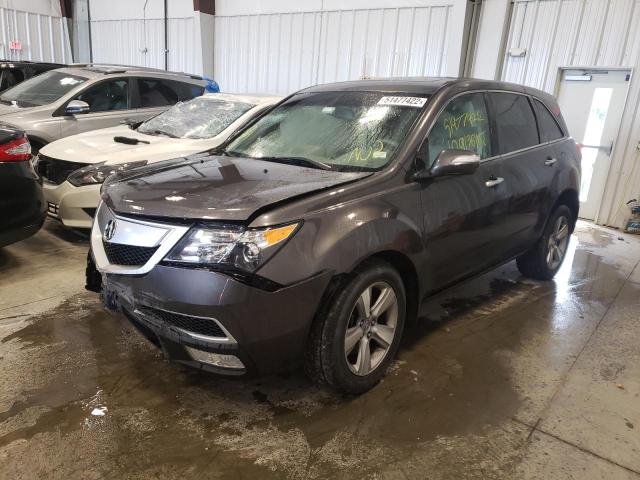 2HNYD2H35CH538642 - 2012 ACURA MDX TECHNOLOGY 灰色 照片 2
