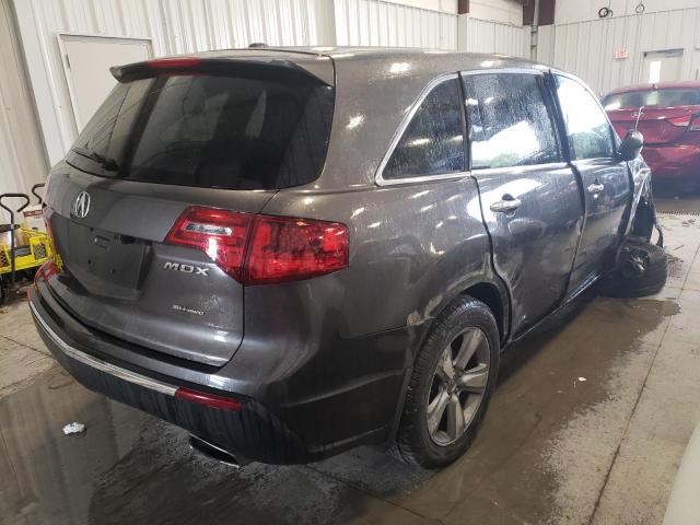 2HNYD2H35CH538642 - 2012 ACURA MDX TECHNOLOGY 灰色 照片 4