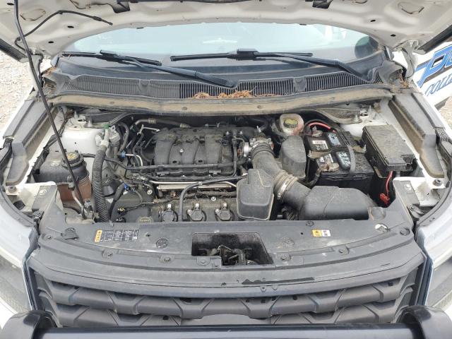 1FM5K8AR3JGC75314 - 2018 FORD EXPLORER POLICE INTERCEPTOR 白色 照片 12