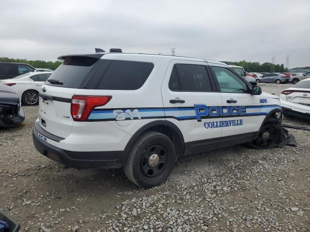 1FM5K8AR3JGC75314 - 2018 FORD EXPLORER POLICE INTERCEPTOR 白色 照片 3