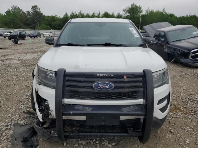 1FM5K8AR3JGC75314 - 2018 FORD EXPLORER POLICE INTERCEPTOR WHITE photo 5