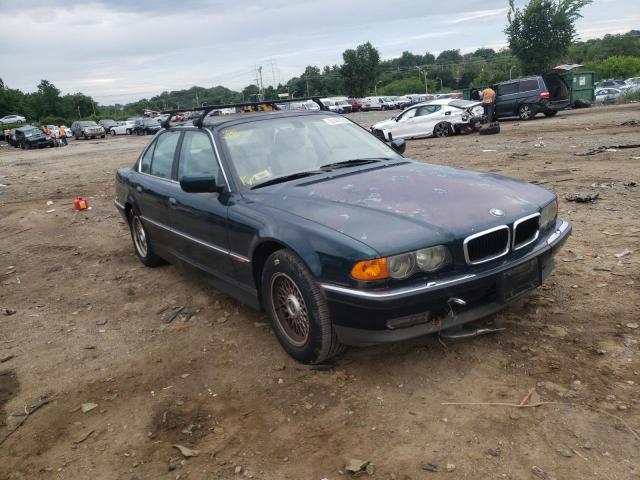 WBAGG8346YDN77267 - 2000 BMW 740 I AUTOMATIC GREEN photo 1