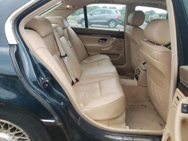 WBAGG8346YDN77267 - 2000 BMW 740 I AUTOMATIC Жасыл фото 6