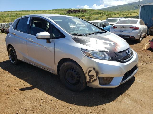 3HGGK5H50FM731542 - 2015 HONDA FIT LX SILVER photo 4