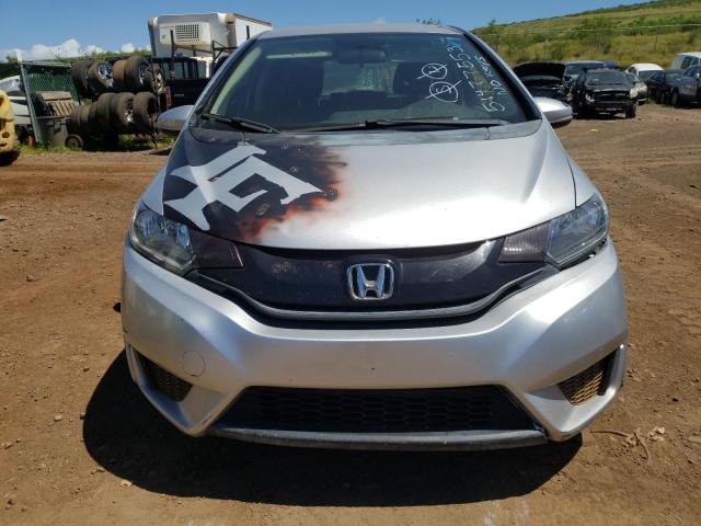 3HGGK5H50FM731542 - 2015 HONDA FIT LX SILVER photo 5