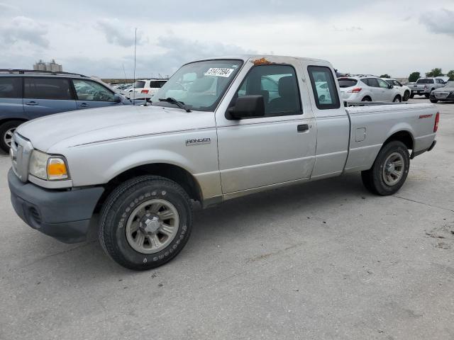 1FTKR1ED0APA15929 - 2010 FORD RANGER SUPER CAB SILVER photo 1